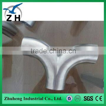 Pipe Tee for Stainless Steel Sanitary Pipe Fittings photo-6