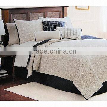 Plain Soft and Natural 100% cotton bedding set