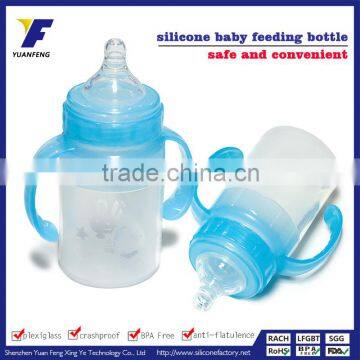 hands free como tomo silicone baby bottle holder