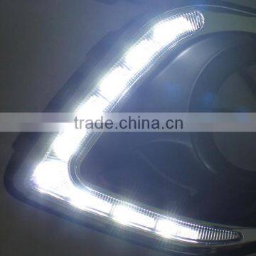 Drl Led Headlight Fog Lamp For Mitsubishi ASX 2013-2015 Led Daytime Running Light photo-4