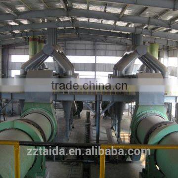 Rotary dryer widely used for drying slag, clay, limestone, coal,metal gold mine, and some chemical materials.