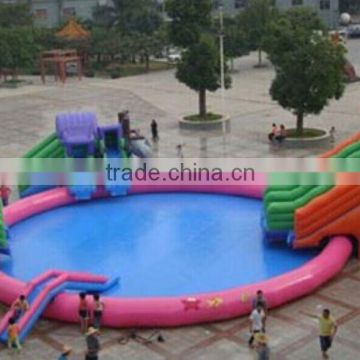 2016 hot giant commercial water park,inflatable water park equipment