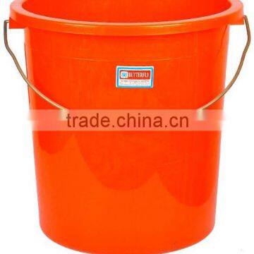 PLASTIC WATER BUCKET, WASH PAIL, FLEXIBLE LAUNDRY BUCKET WITH HANDLE 210Z