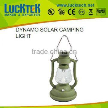 Brightest Outdoor Battery Solar camping light Powered Dynamo/crank Camping Lanterns Tent Lights