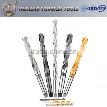 High quality, parallel shank HSS twist drill bit for steels