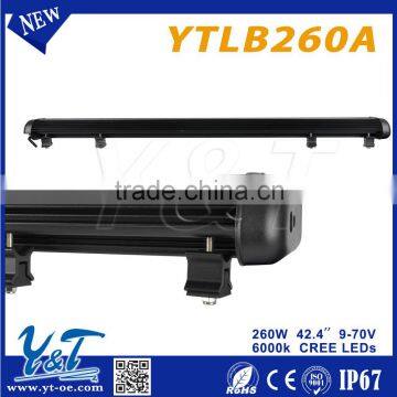 Black Ip67 6000-7000k Led Offroad Light Bar With CE ROHS