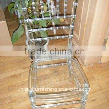 Wholesale China Stacking Clear Acrylic Chivari Chair/Wedding Tiffany Chair photo-3