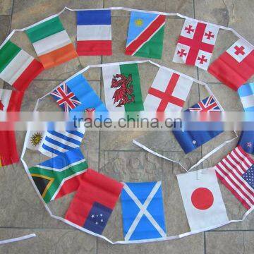 street bunting string flag for promotion,wedding,advertising