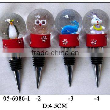 sorts of animal-shaped bottle stopper