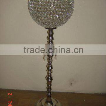 silver crystal candelabra