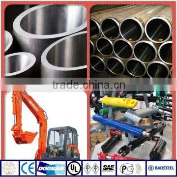 st37Skived and Roller Burnished steel tube for hydraulic cylinder