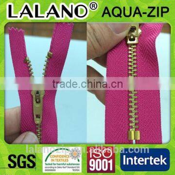 5# brass zipper for waist training corsets wholesale