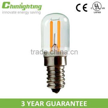Refrigerator light mini t22 t20 filament lamp led with UL CUL