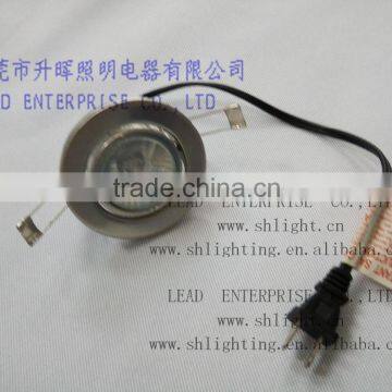 Factory price 120V clip spring type ceiling light