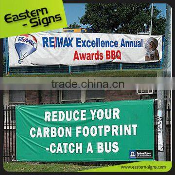 Advertising outdoor vinyl banner