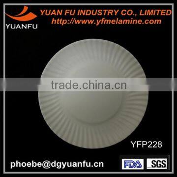 High quality melamine round dessert plates