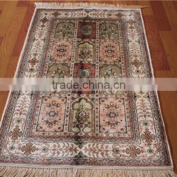 turkish design handmade silk prayer rug handmade silk tapestry