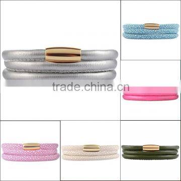 fashion bracelet 2016 Disk On Key bracelet Leather Endless bracelet