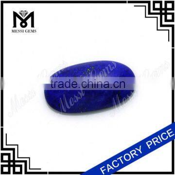 Oval Cabochon Bead for Jewelry Natural Precious Lapis Lazuli photo-2