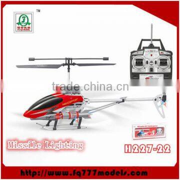 3.5ch Missile Launcher RC Helicopter Speed Control Light control with Gyro charger