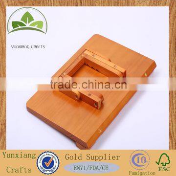 wooden book phone convenient stand