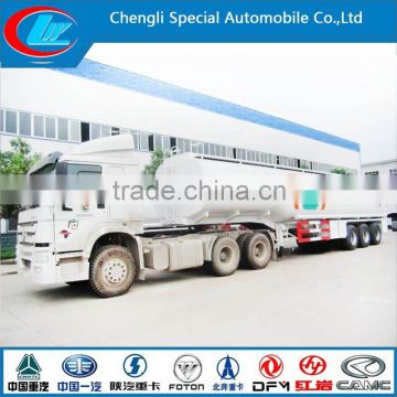 2015 hot sale SASO 3 axles 50000L fuel tank trailer