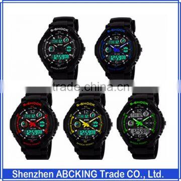 Newest 2016 Trendy Diy Digital Sport watches instructions Men led waterproof Watches and stock distributor wrist watch