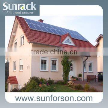 Tile Roof Solar Mounting Structure Pitched Roof