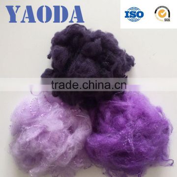 Polyester staple fibre for toys