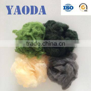 PET bottles recycled polyester staple fiber