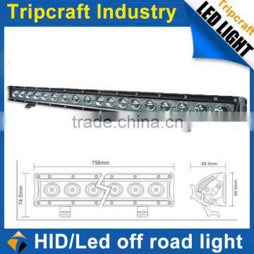 90W LED offroad light bar, 12V / 24V mining light bar 4x4 led driving light accessories , rigid led light bar for truck car