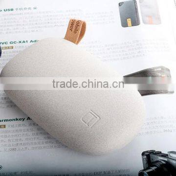 Universal Mini Portable Cobblestone Shape 10400mah, innovative Cobblestone Power Bank