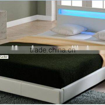 Modern pu Leather Bed Double Leather Bed New Design photo-2