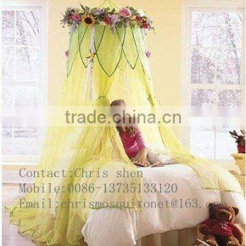 garland decorate types of circular canopy mosquito net for gilrs bed