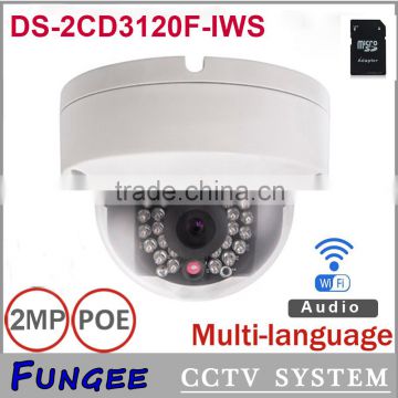 China Shenzhen 2MP hd dome outdoor two way audio wireless cctv WIFI ip camera