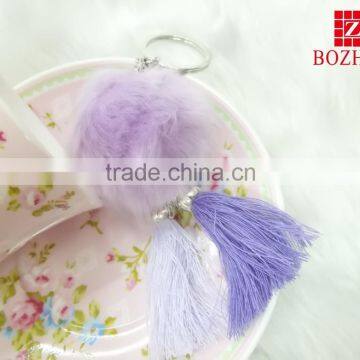 Handbag Accessories Pom Pom Keychain for Gift photo-2