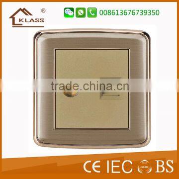 TV and computer socket 2016 new model with CE certificate