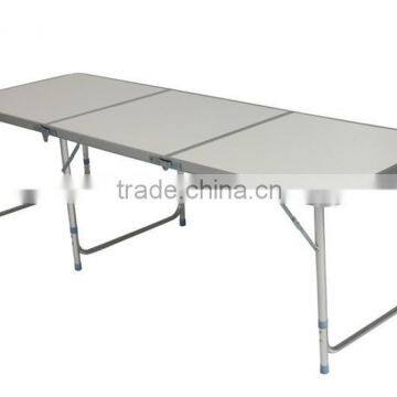 Hot Outdoor 6ft Blue OEM Color Aluminum Folding Picnic Table photo-5