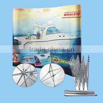 graphic exhibit displays pop up table system booth