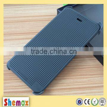 Smart disply protect cover for HTC 626,For HTC 626 Dot matrix mobile phone sleeve hole case