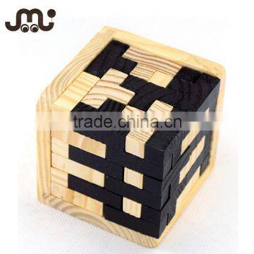 Complex new design educational kids wooden block puzzle