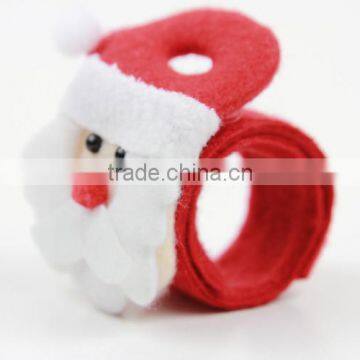 Best selling Cloth slap bandled slap bracelet fashion party Light christmas bracelet with good prices