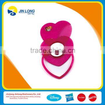 New Product Plastic Comb With Mirror Set