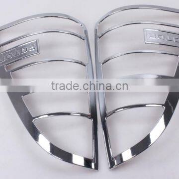 Accessories For Foton Tunland 2016 ABS Chrome Tail Lamp Cover 2 Pcs