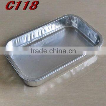 compartment aluminium foil container C118