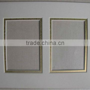 Huizhou arbay double picture frame matboard