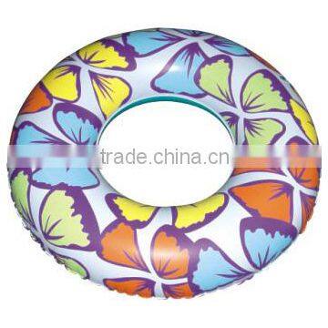 Customized duck swimming ring inflatable For Promotional