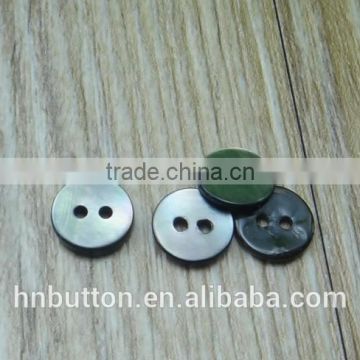 Custom 2 hole real shell shirt button