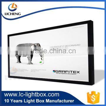 Advertising Waterproof LED Aluminum Outdoor standing Light Box with temper glass