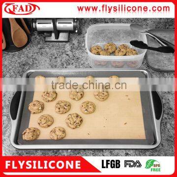 Square Round Shape Multifunctional Food Grade Silicone Fiberglass Baking Mat